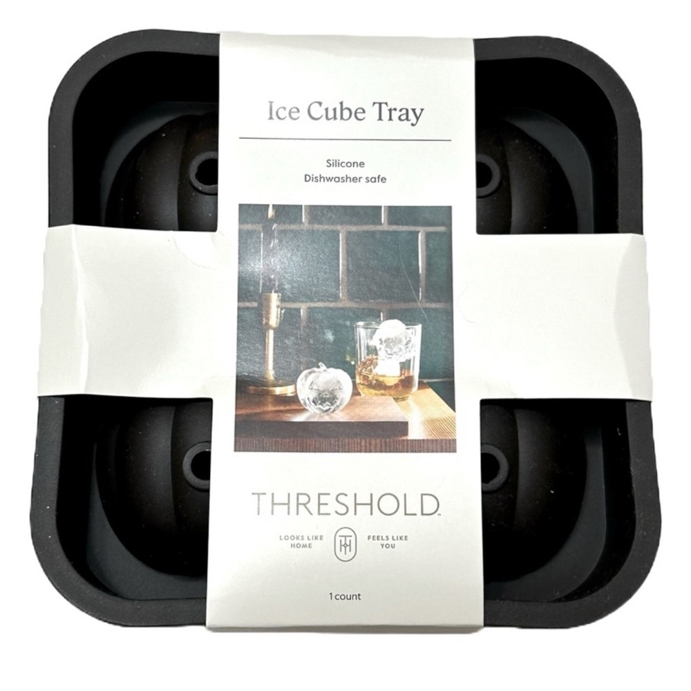 Threshold Pumpkin & Skull Silicone Ice Cube Tray 🎃💀